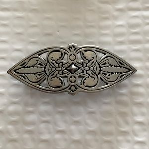 NWOT St Justin pewter hair clip